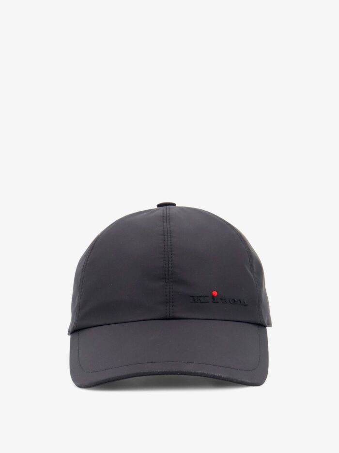 KITON CIRO PAONE Nylon Hat With Embroidered Logo On The Front