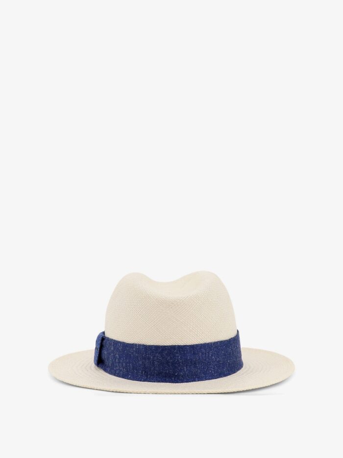 KITON CIRO PAONE Panama Straw Hat