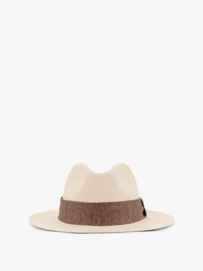 KITON CIRO PAONE Panama Straw Hat