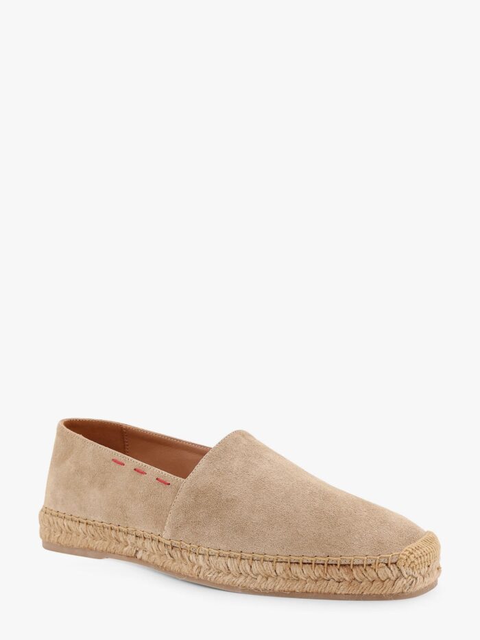 KITON CIRO PAONE Suede Espadrillas With Contrasting Stitching