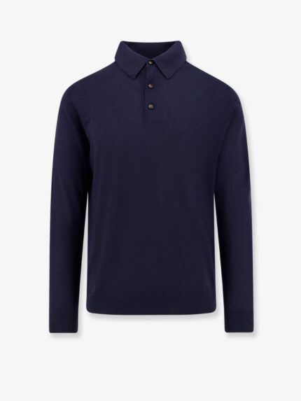 KITON CIRO PAONE Wool Polo Shirt