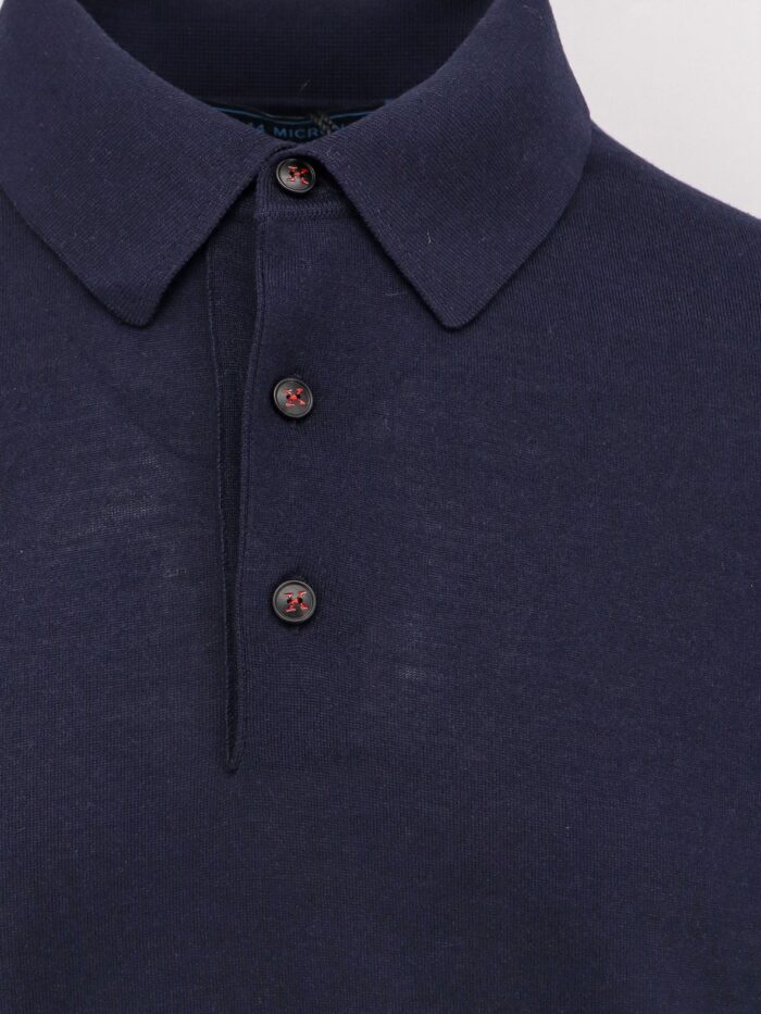 KITON CIRO PAONE Wool Polo Shirt