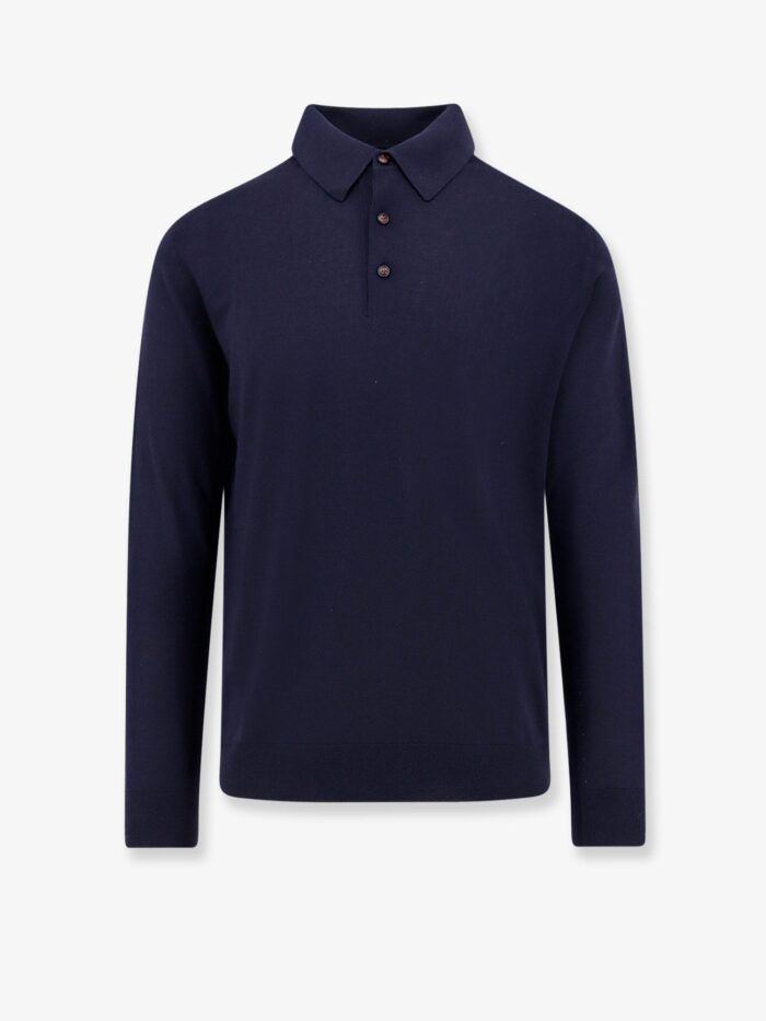KITON CIRO PAONE Wool Polo Shirt