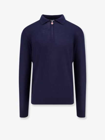 KITON CIRO PAONE Wool Polo Shirt