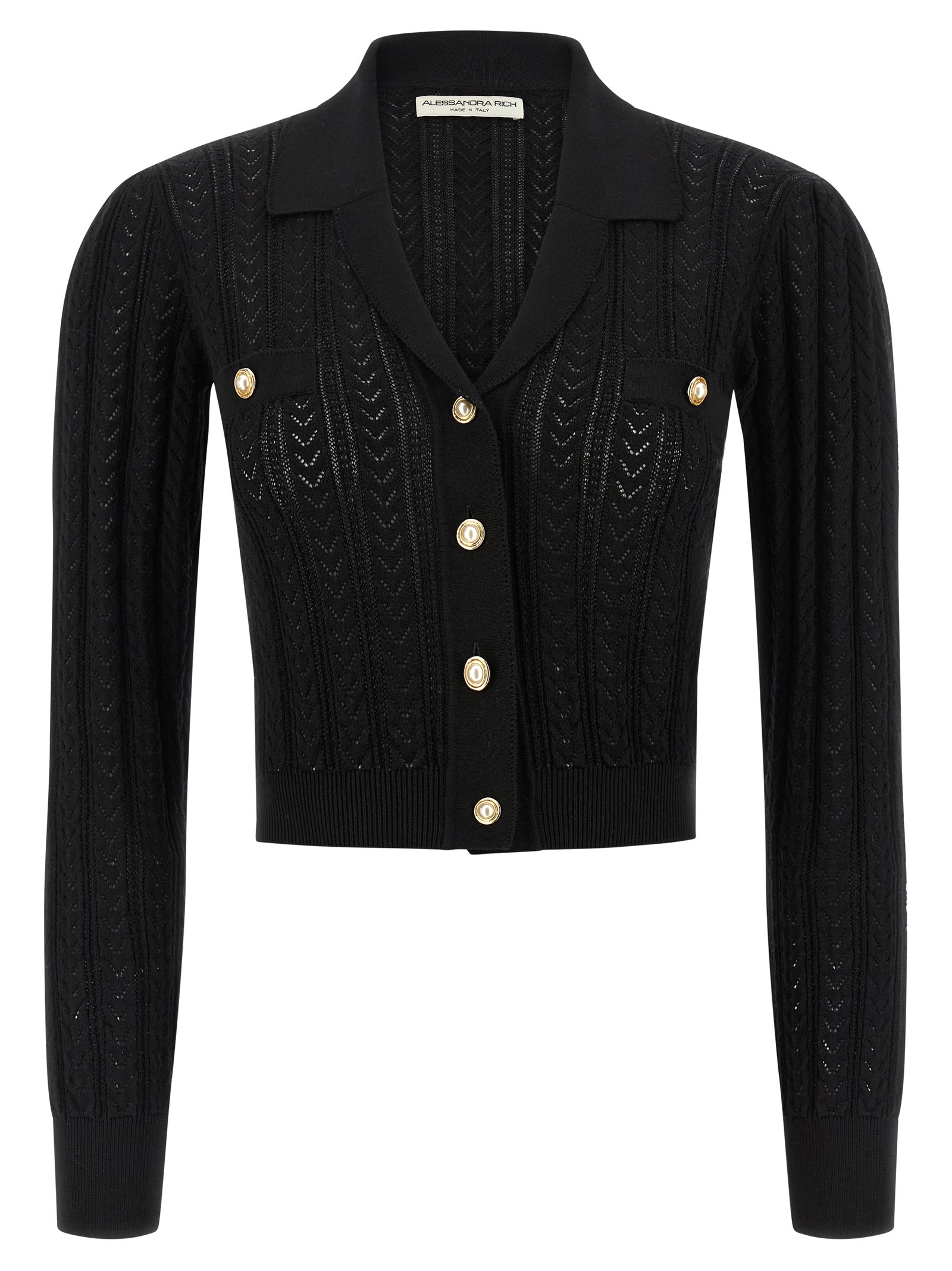 ALESSANDRA RICH Knit Cardigan