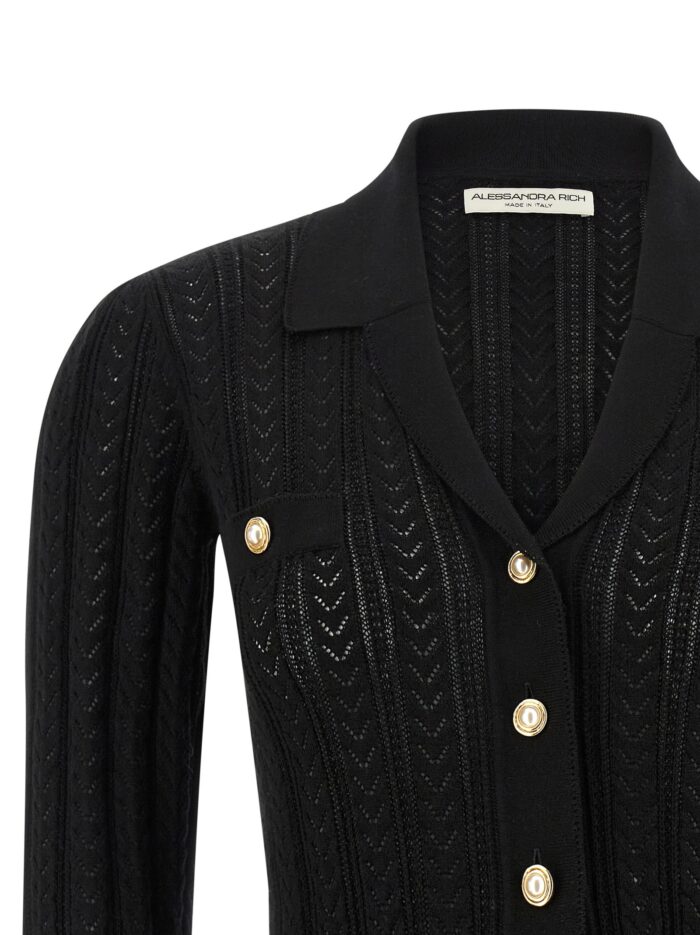 ALESSANDRA RICH Knit Cardigan