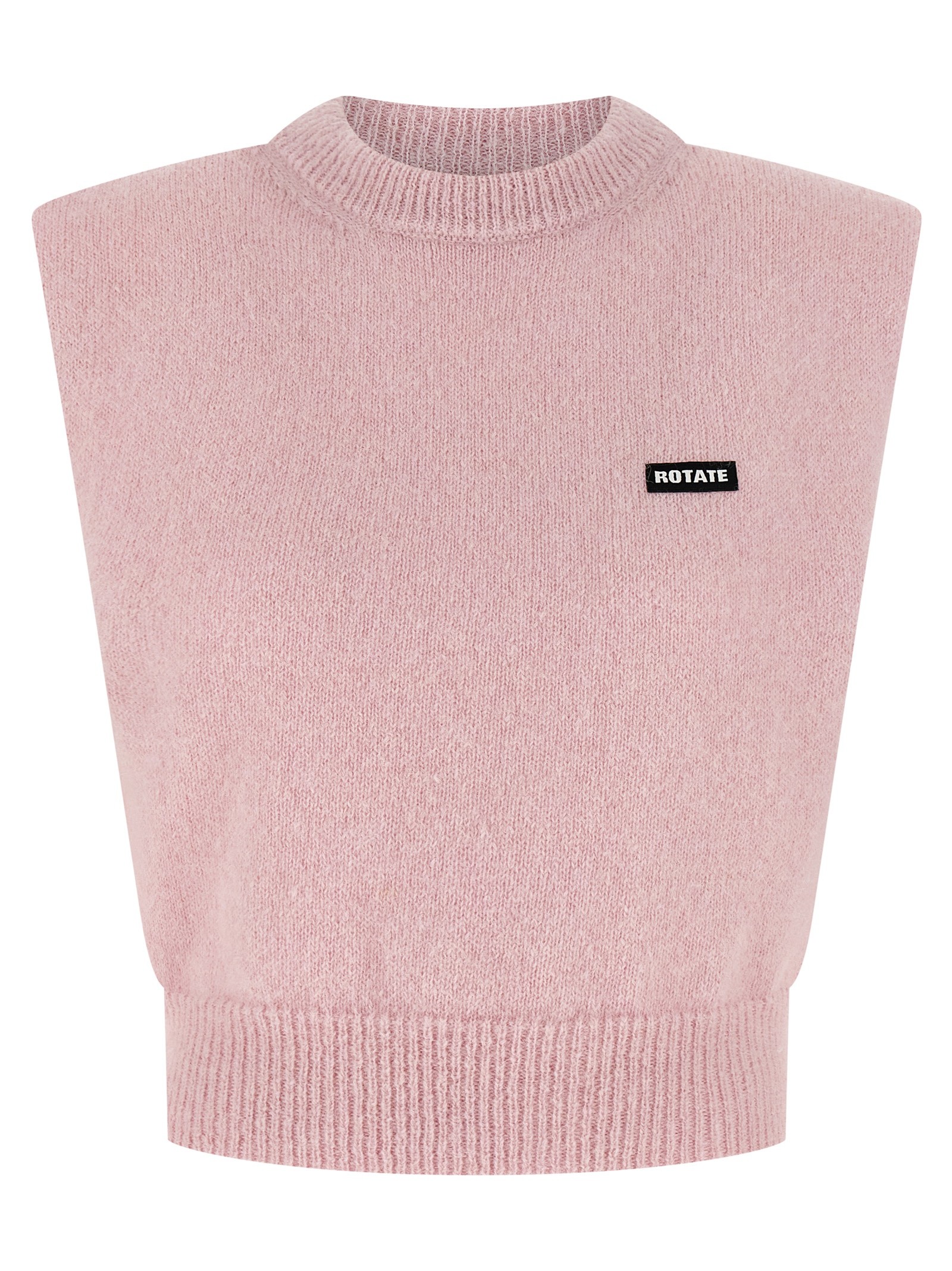 ROTATE BIRGER CHRISTENSEN 'Knit Cropped' Vest