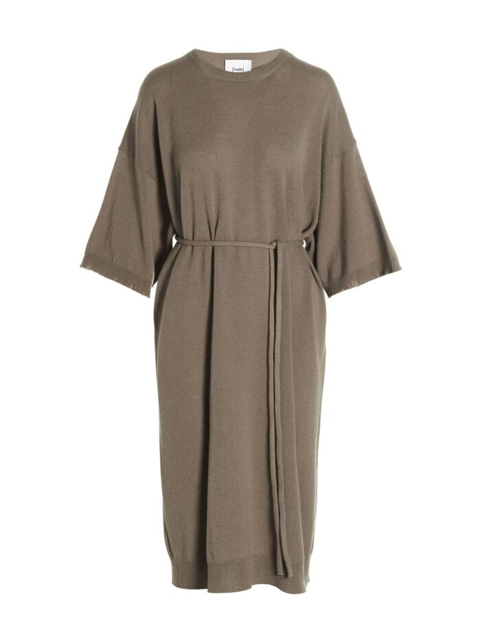 nude knit long dress NUDE Knit Long Dress
