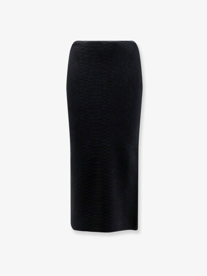 Elisabetta Franchi Knit Midi Skirt