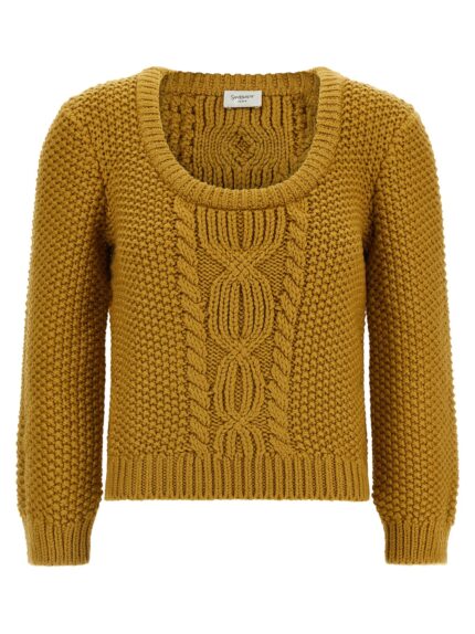 Saint Laurent Knit With 3/4 Sleeves