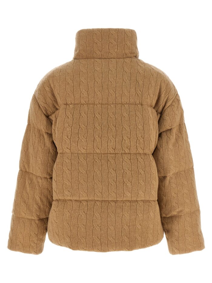 Polo Ralph Lauren Knitted Braided Down Jacket