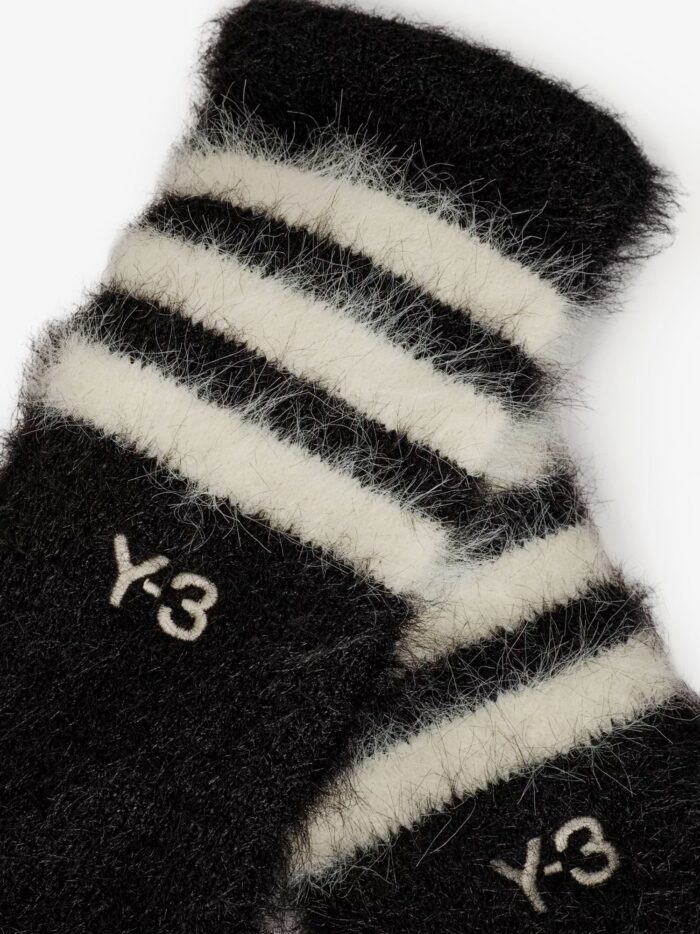 ADIDAS Y-3 Knitted Gloves With Logo Embroidery