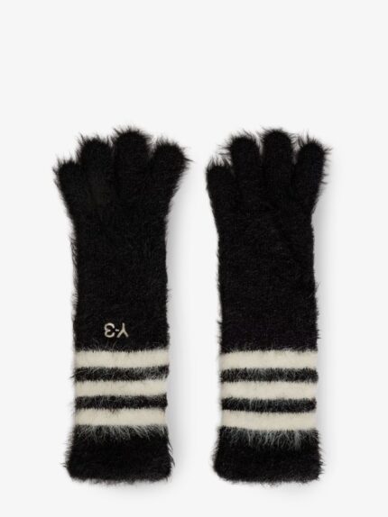ADIDAS Y-3 Knitted Gloves With Logo Embroidery