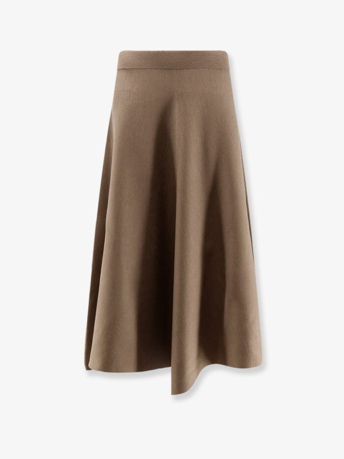 nude knitted long skirt NUDE Knitted Long Skirt
