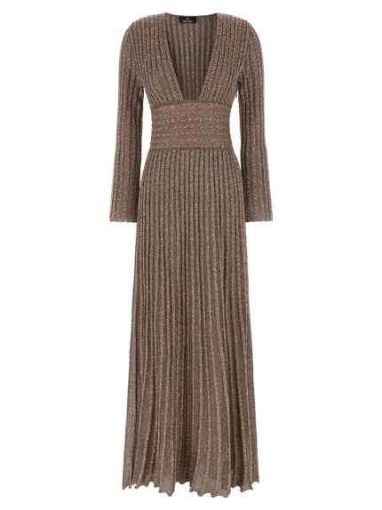 Missoni Knitted Metallic Dress