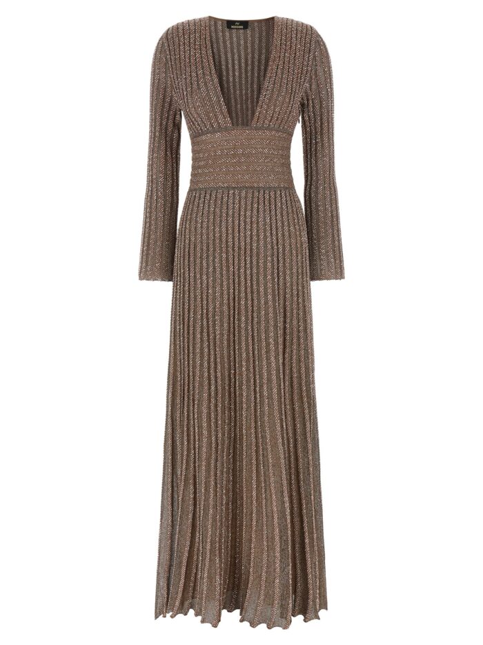 missoni knitted metallic dress Missoni Knitted Metallic Dress