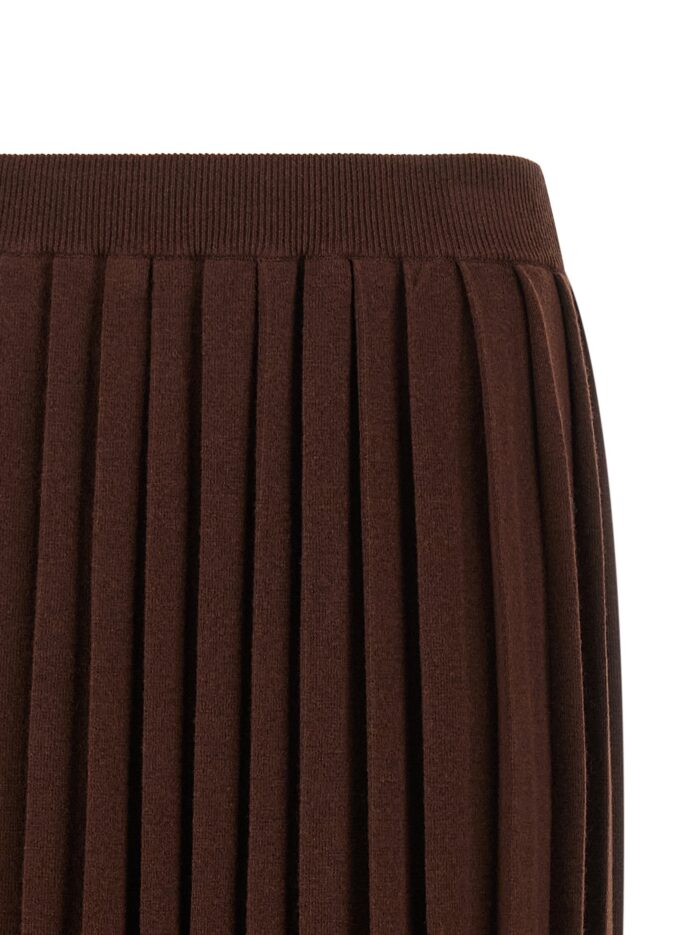 Fabiana Filippi Knitted Pleated Skirt