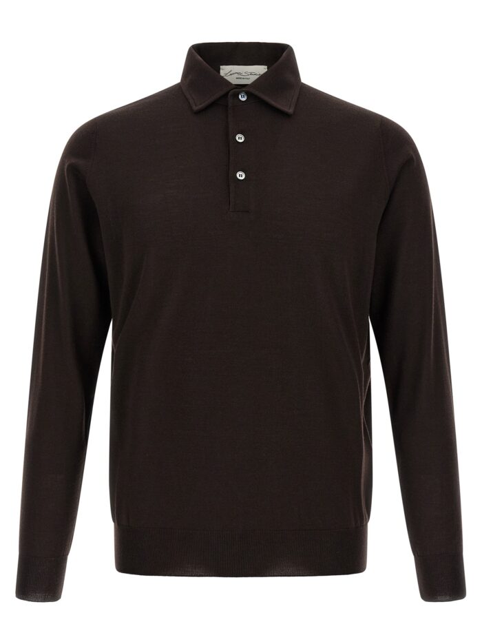 larmeri studio knitted polo shirt LARMERI STUDIO Knitted Polo Shirt