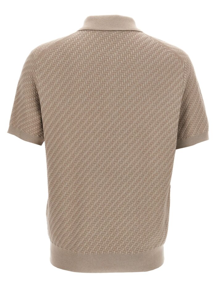 BRIONI Knitted Polo Shirt