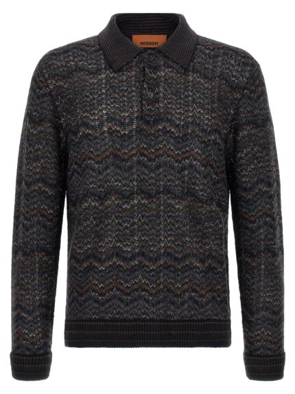 Missoni Knitted Polo Shirt