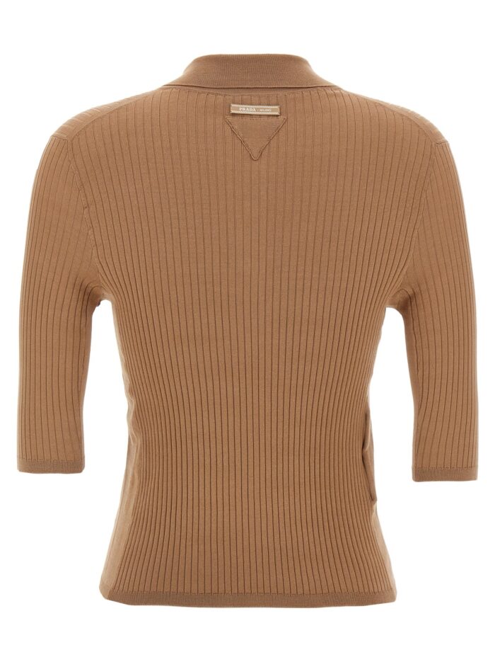PRADA Knitted Polo Shirt