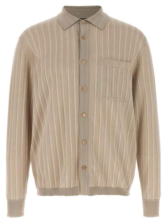brioni knitted shirt BRIONI Knitted Shirt