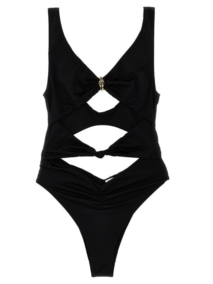 elisabetta franchi knot one piece swimsuit Elisabetta Franchi Knot One-piece Swimsuit