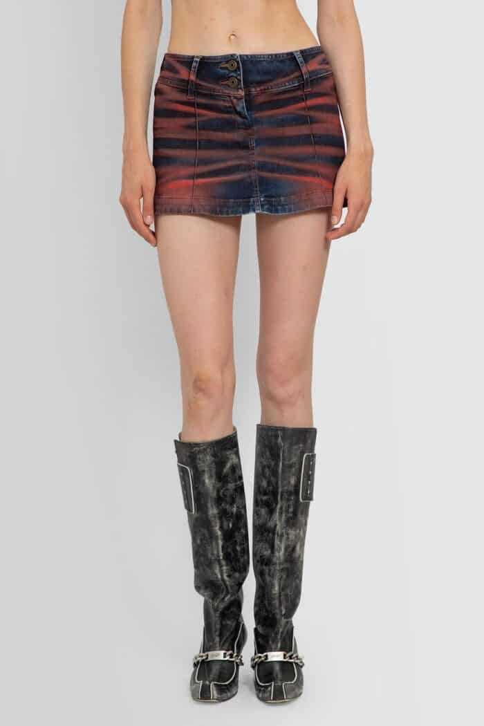 knwls harley skirt with special wash KNWLS Harley Skirt With Special Wash