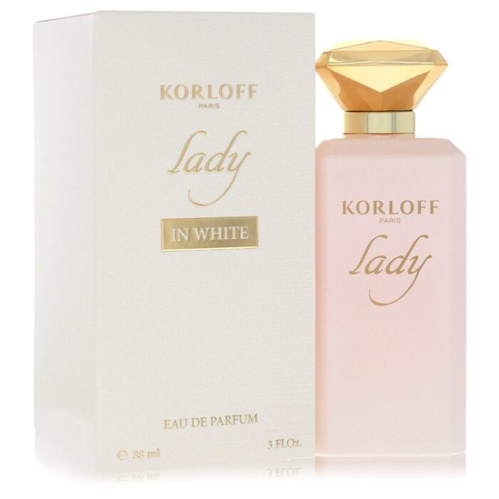 Korloff Lady In White By Korloff - Eau De Parfum Spray 3 Oz - Image 1