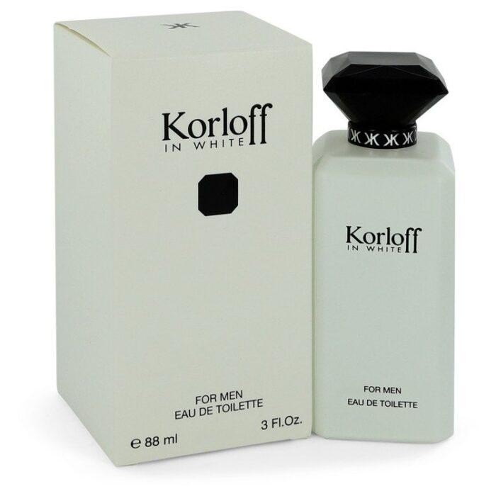 korloff in white by korloff eau de toilette spray 3 oz Korloff In White By Korloff - Eau De Toilette Spray 3 Oz - Image 1