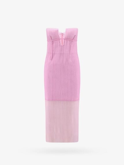KRIZIA Pleated Tulle Dress