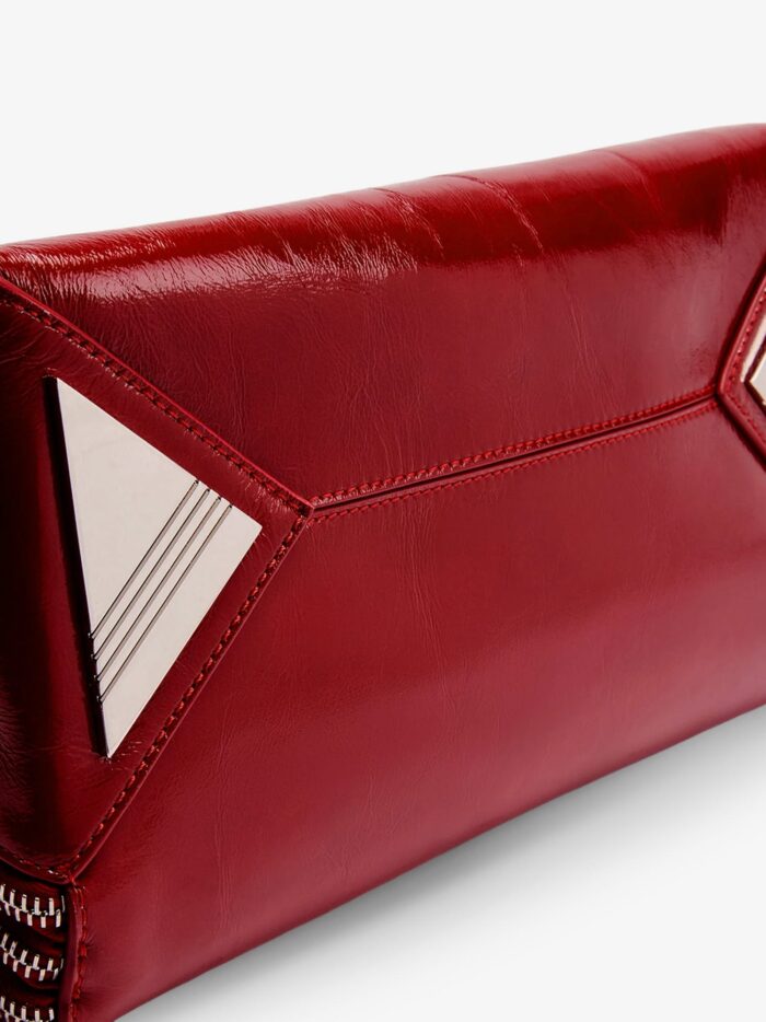 The Attico L'altra Di Milano Shiny Leather Shoulder Bag