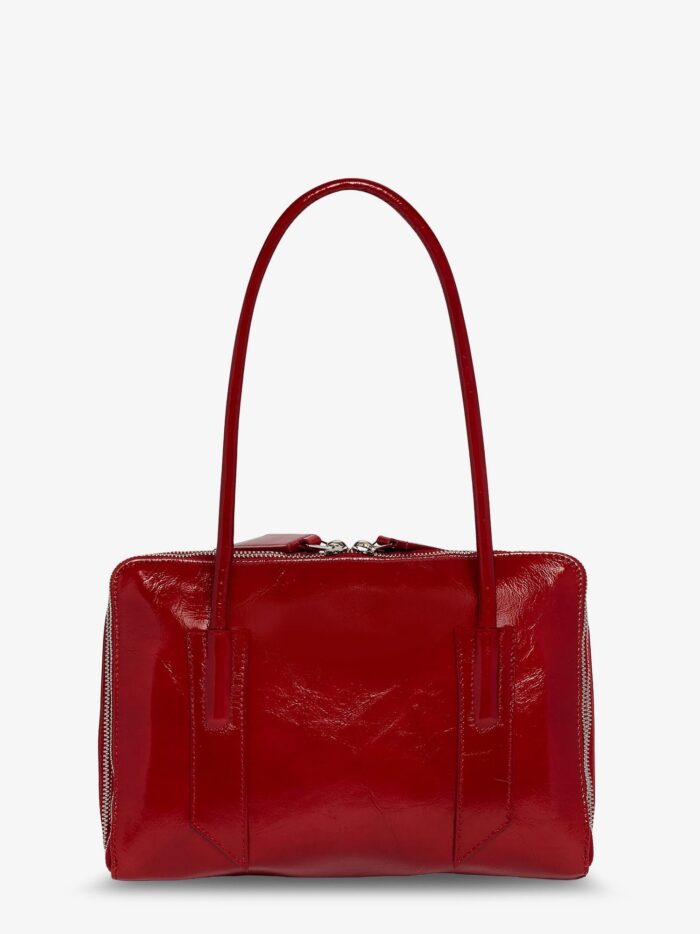 The Attico L'altra Di Milano Shiny Leather Shoulder Bag