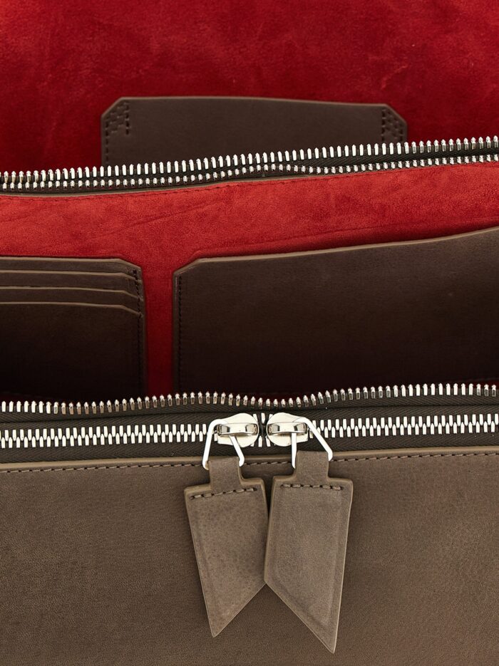 The Attico L'altra Di Milano Suede Shoulder Bag