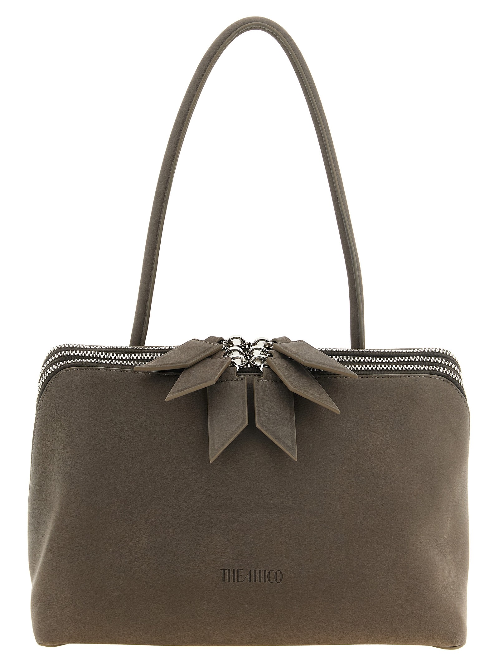 The Attico L'altra Di Milano Suede Shoulder Bag