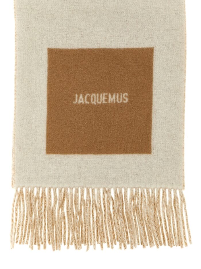 JACQUEMUS 'L'Echarpe Rond Carré' Scarf