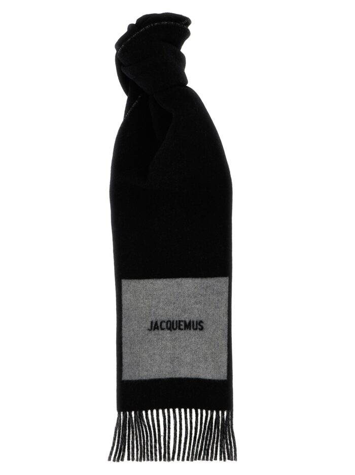 jacquemus 'l'echarpe rond carré' scarf JACQUEMUS 'L'Echarpe Rond Carré' Scarf