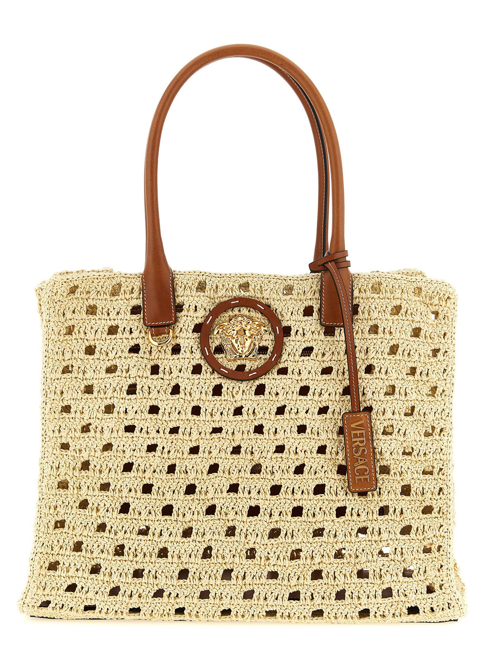 Versace 'La Medusa' Large Shopping Bag