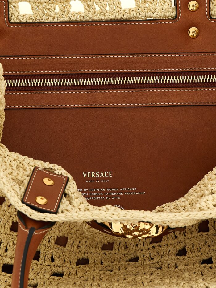 Versace 'La Medusa' Large Shopping Bag