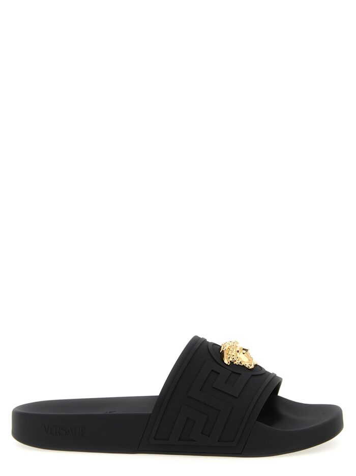 versace 'la medusa' slides Versace 'La Medusa' Slides