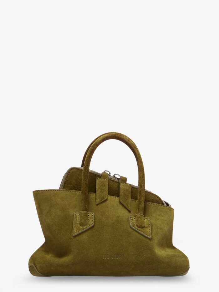 the attico la passeggiata mini suede handbag The Attico La Passeggiata Mini Suede Handbag