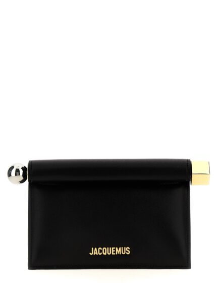 JACQUEMUS 'La Petite Pochette Rond Carré' Clutch