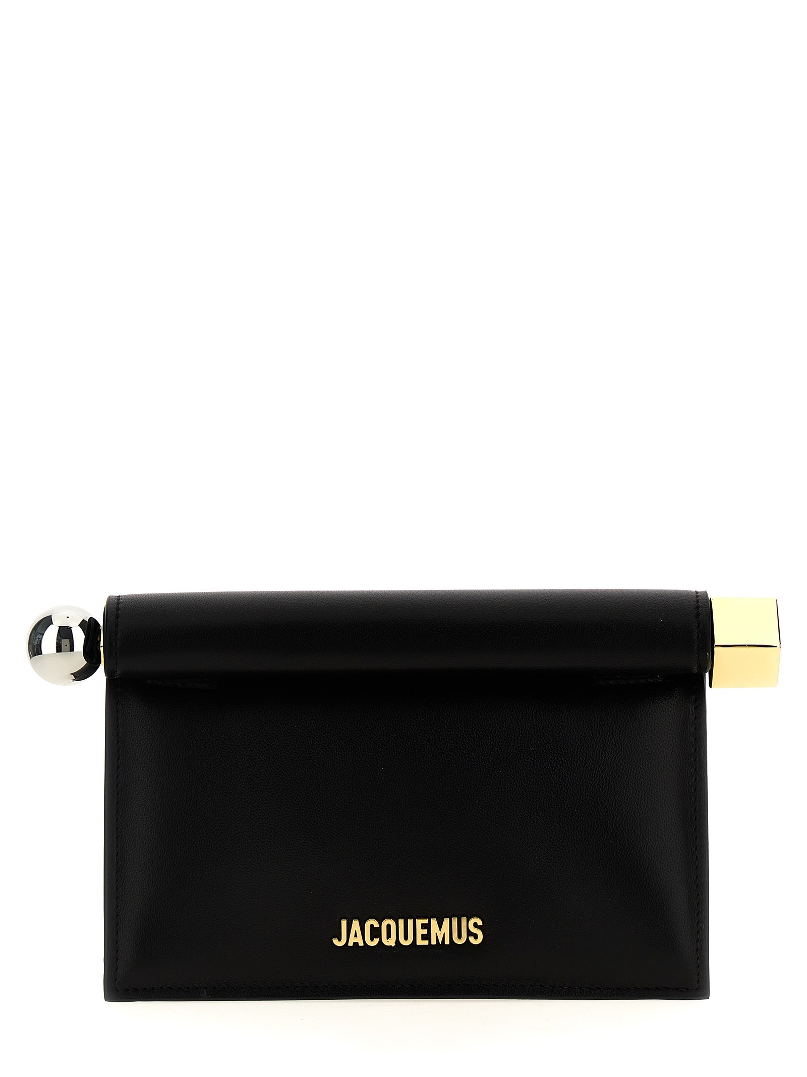 JACQUEMUS 'La Petite Pochette Rond Carré' Clutch