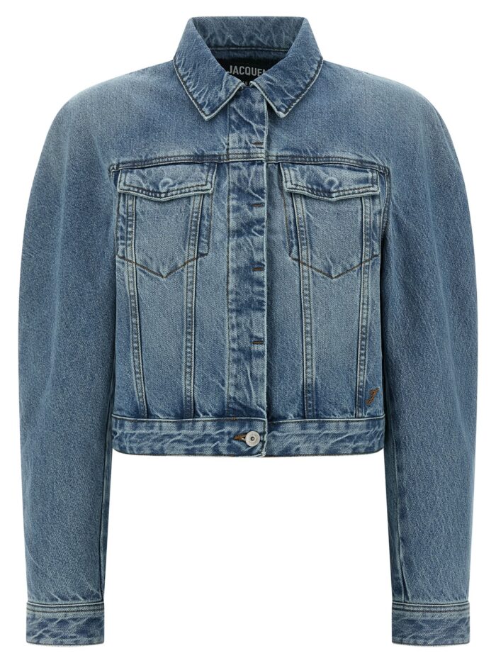 jacquemus 'la veste de nimes ovalo' jacket JACQUEMUS 'La Veste De-Nimes Ovalo' Jacket