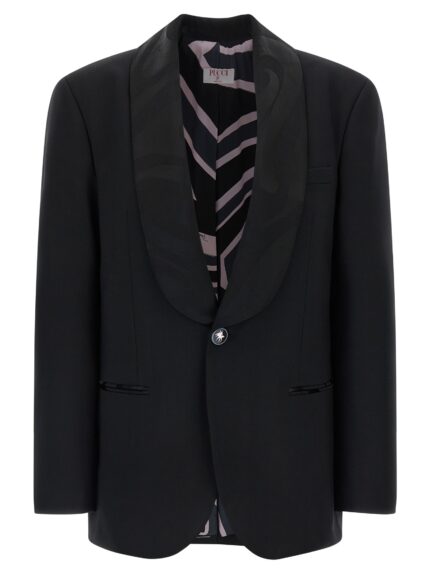 EMILIO PUCCI 'Labirinto' Single-breasted Blazer