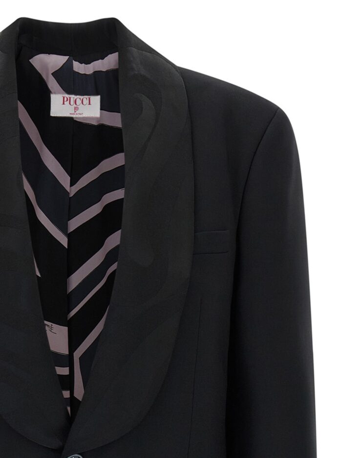 EMILIO PUCCI 'Labirinto' Single-breasted Blazer