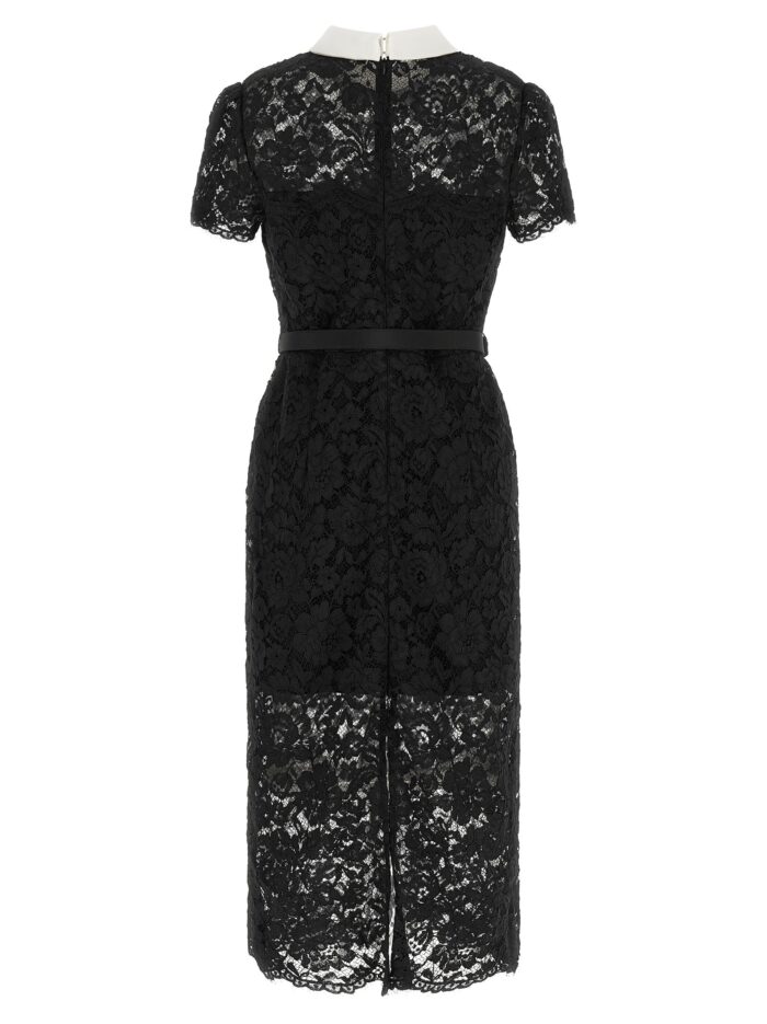 SELF PORTRAIT Lace Dress With Collar