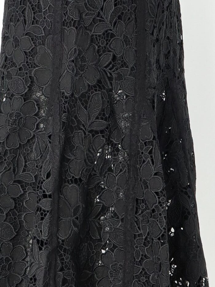SELF PORTRAIT Lace Midi Skirt