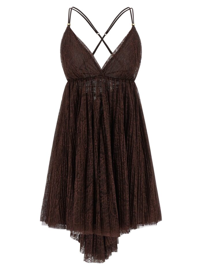 elisabetta franchi lace mini dress Elisabetta Franchi Lace Mini Dress