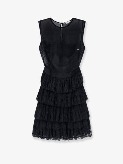 Elisabetta Franchi Lace Mini Dress